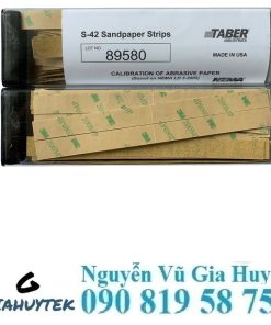 Giấy Nhám Mài Taber S-42 Sandpaper Strip - Hãng Taber