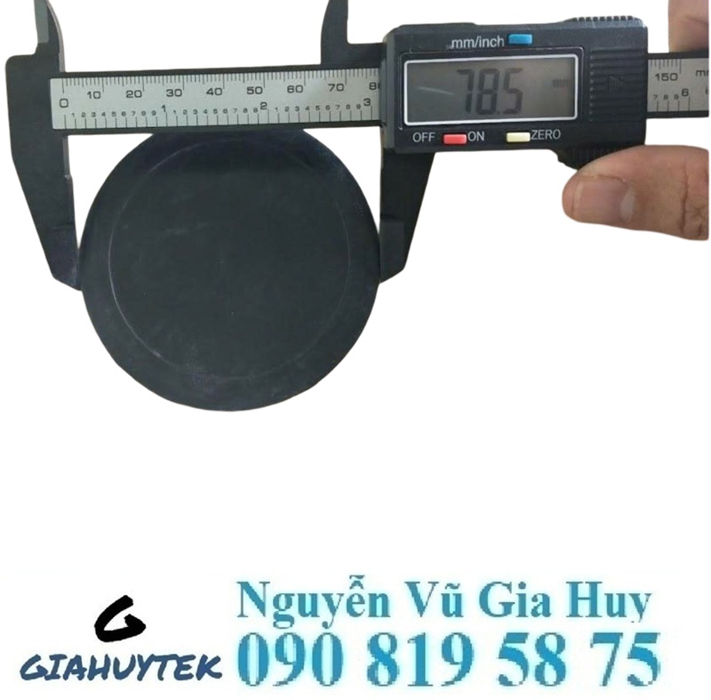 Màng cao su đo độ bục thang thấp giúp kiểm soát giấy carton chính xác