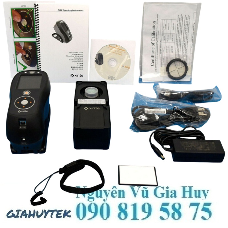 Dịch Vụ Sửa Chữa và Hiệu Chuẩn cho Máy So Màu Quang Phổ Cầm Tay Ci64 Hãng Xrite